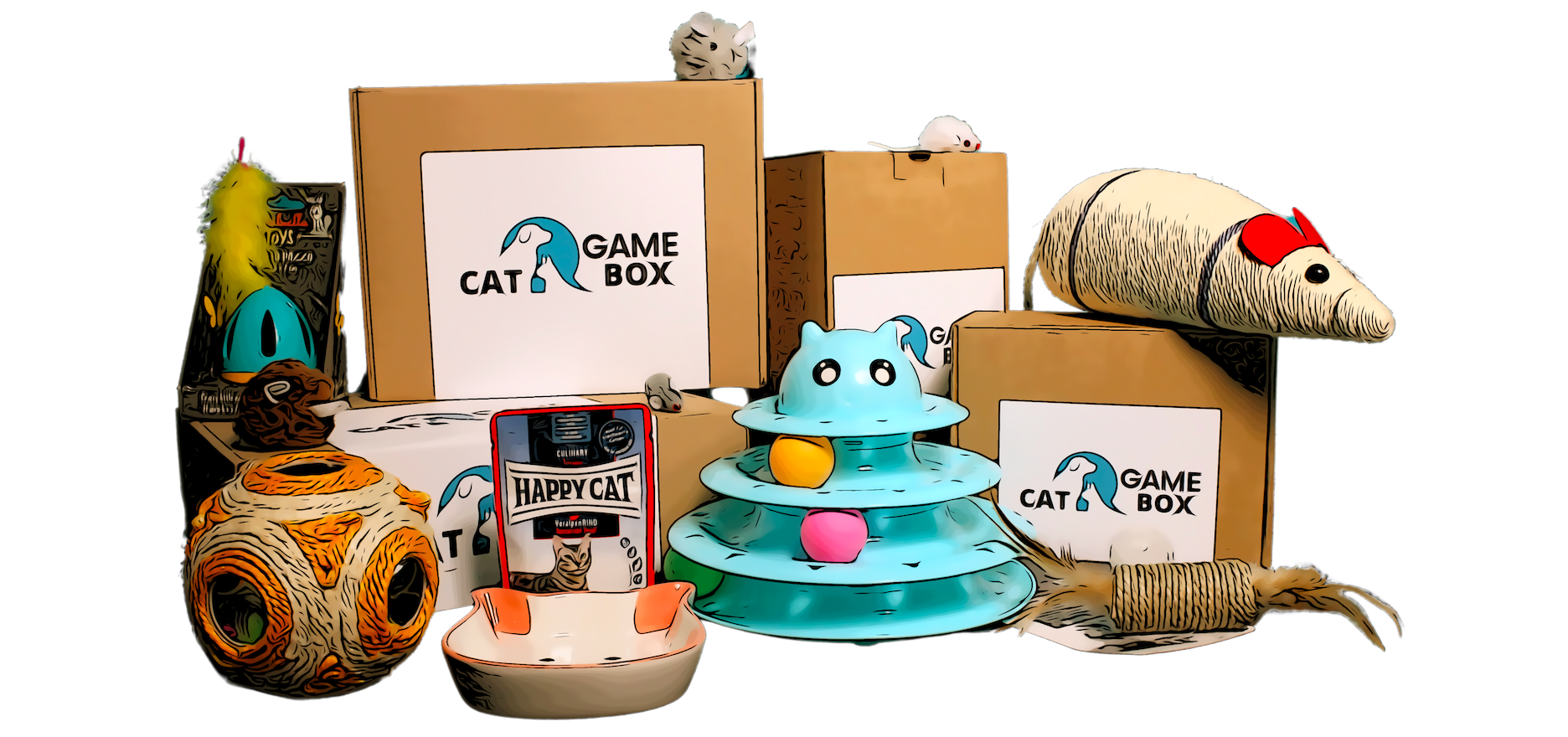 [50% Off Today] Cat Game Box™ - Monthly Subscription